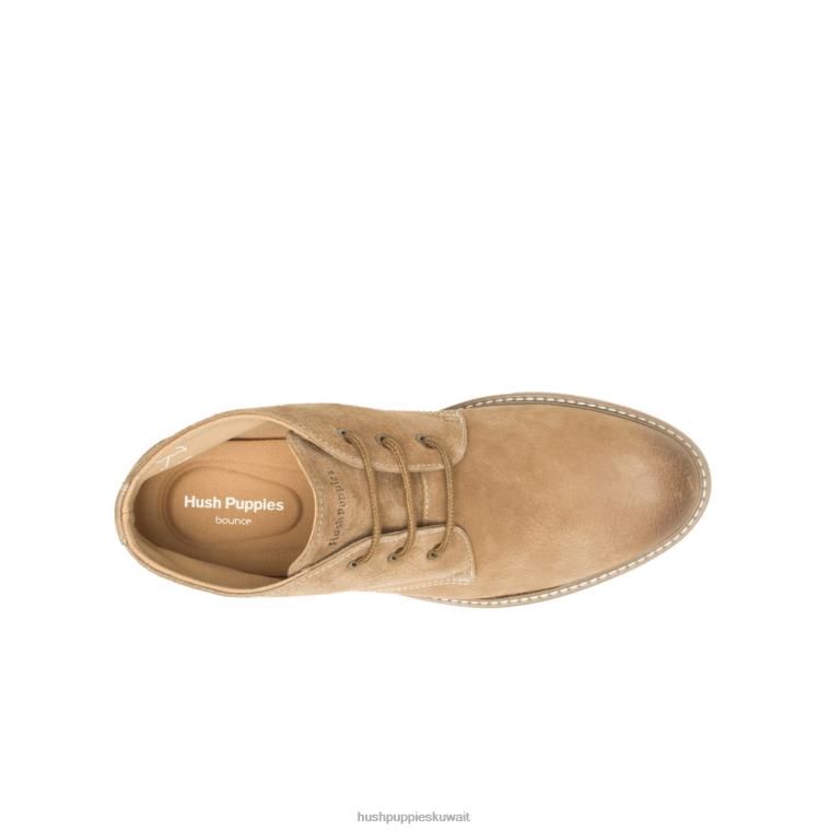 كو Hush Puppies رجال ديترويت تشوكا سويدي الكستناء حذاء طويل HZ8X4275