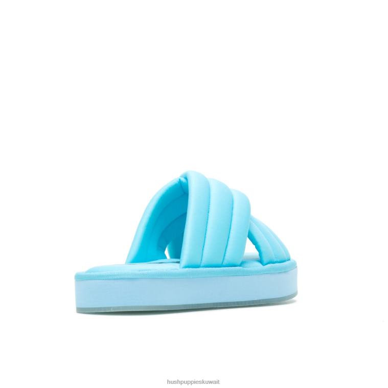 كو Hush Puppies نحيف صندل منزلق الشمس المشرقة ماوي الأزرق صندل HZ8X427