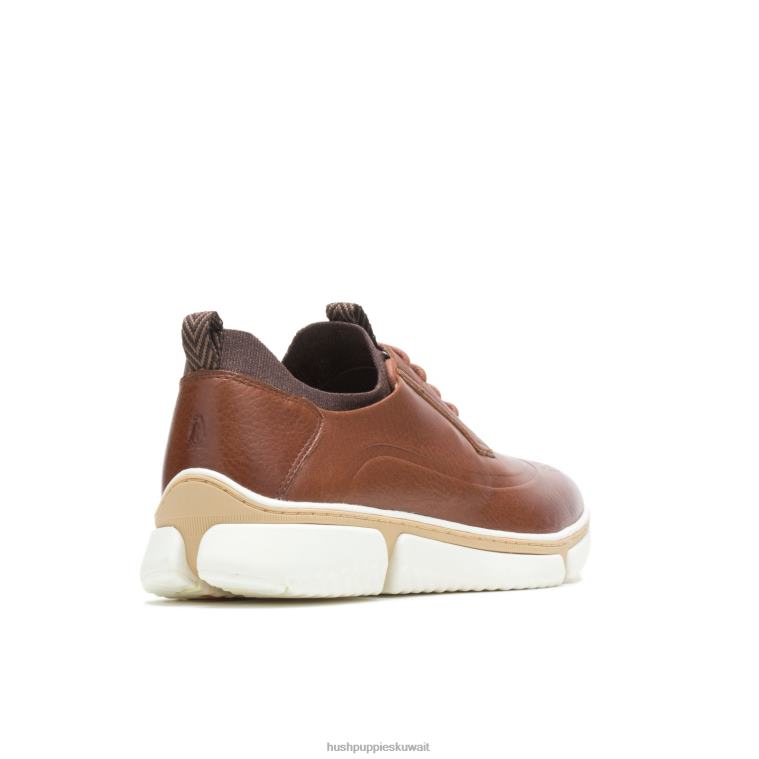 كو Hush Puppies رجال بينيت وينج تيب أكسفورد جلد كونياك أكسفورد HZ8X4282