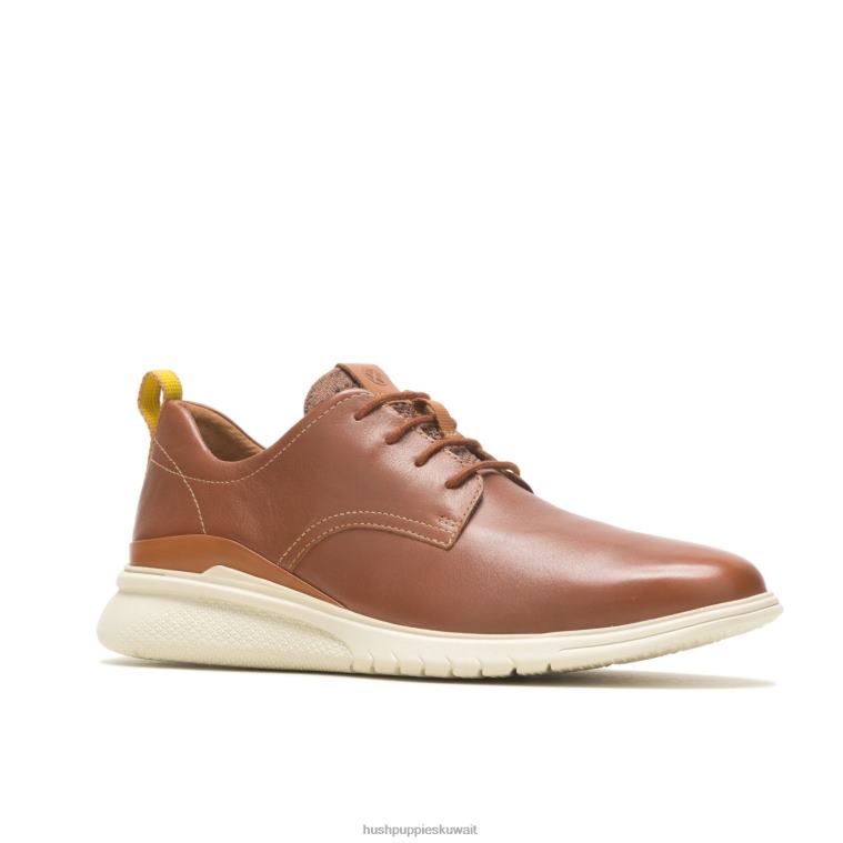 كو Hush Puppies رجال تقدم الدانتيل يصل أكسفورد جلد كونياك أكسفورد HZ8X4288
