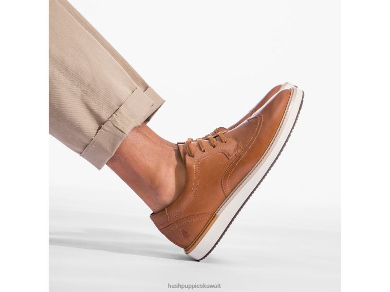 كو Hush Puppies رجال هيث وينج تيب أكسفورد جلد أسود أكسفورد HZ8X4303