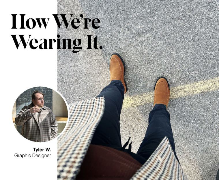 كو Hush Puppies رجال إيرل لوفر سويدي الكستناء الداكن الكسول HZ8X4308