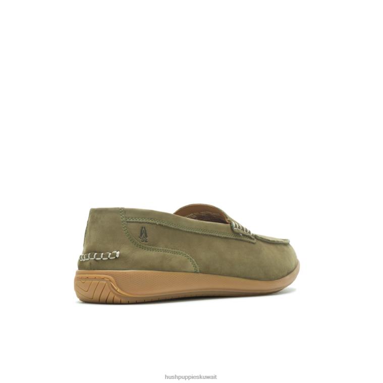 كو Hush Puppies رجال فينلي متعطل نوبوك الزيتون الكسول HZ8X4314