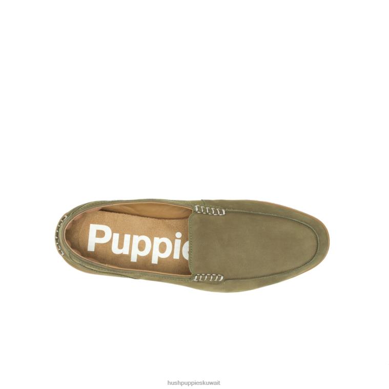 كو Hush Puppies رجال فينلي متعطل نوبوك الزيتون الكسول HZ8X4314