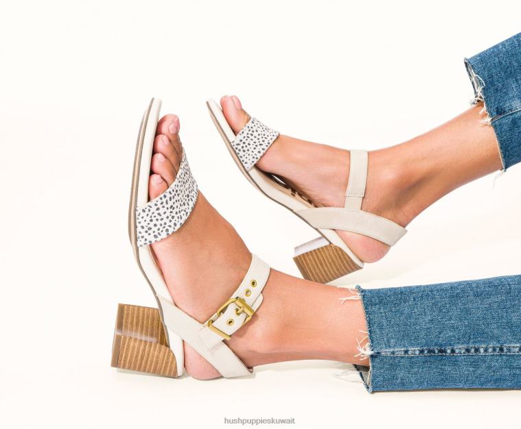 كو Hush Puppies نحيف صندل ليلى بطبعات خطوط نوبوك الثلج نوبوك كعوب HZ8X431