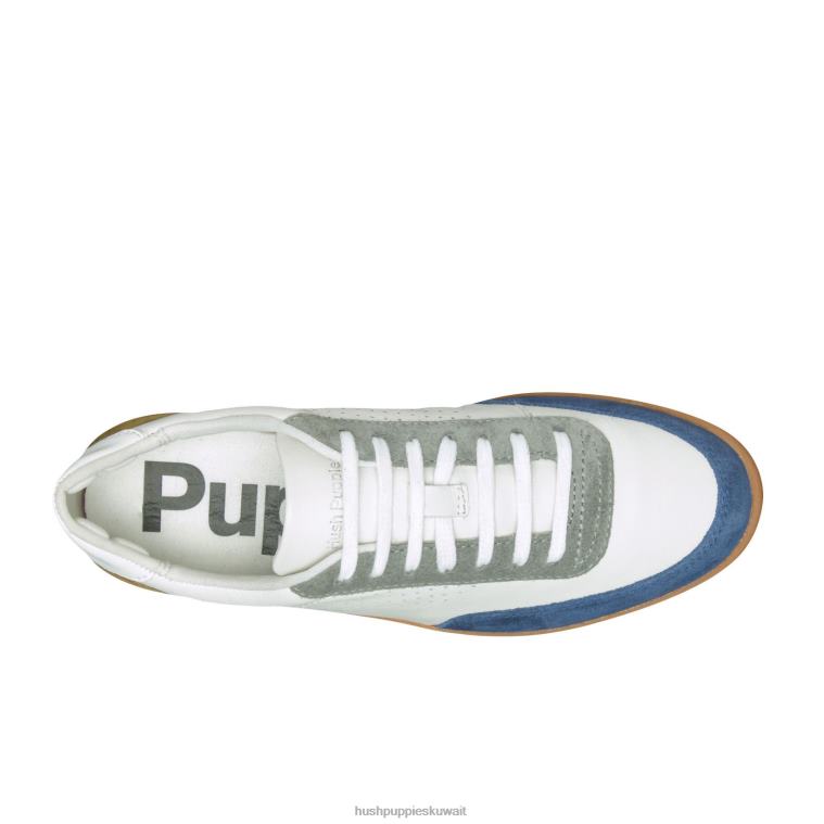 كو Hush Puppies رجال حذاء تشارلي كورت زيتون متعدد الجلد المدبوغ حذاء رياضة HZ8X4327