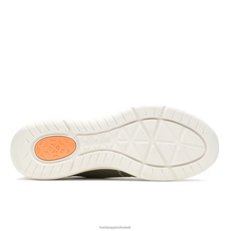 كو Hush Puppies رجال رفع حذاء رياضة بنجي أخضر زيتوني حذاء رياضة HZ8X4336