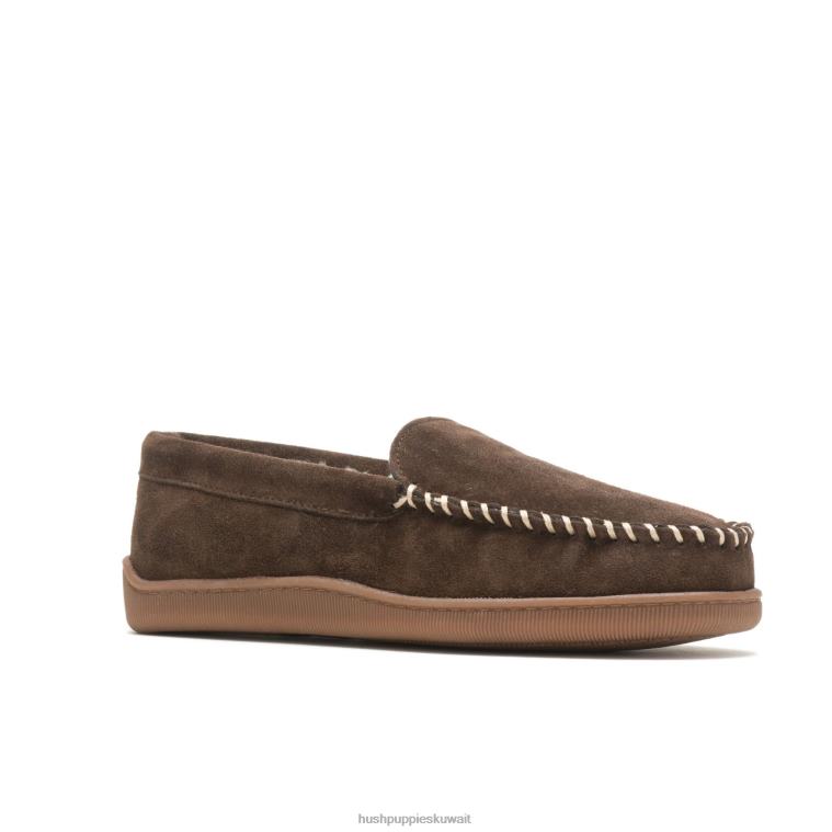 كو Hush Puppies رجال شبشب داوسون شوكولاتة النعال HZ8X4354