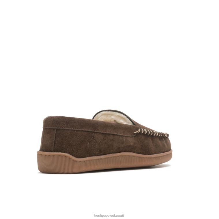 كو Hush Puppies رجال شبشب داوسون شوكولاتة النعال HZ8X4354