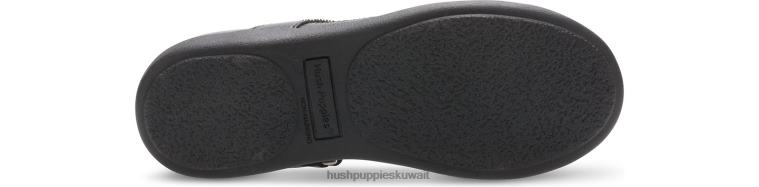 كو Hush Puppies بنت الطفل الصغير ريس ماري جين أسود أحذية HZ8X4366