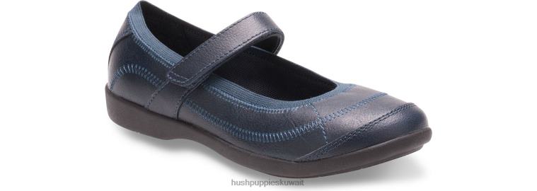 كو Hush Puppies بنت الطفل الصغير ريس ماري جين القوات البحرية أحذية HZ8X4367