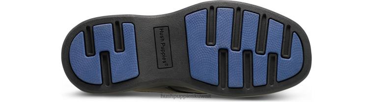 كو Hush Puppies ولد أكسفورد تاي كيد كبير أسود أحذية HZ8X4376