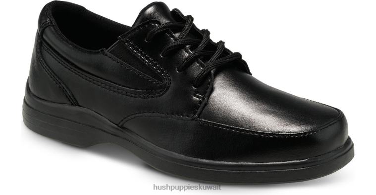 كو Hush Puppies ولد أكسفورد تاي طفل صغير أسود أحذية HZ8X4378