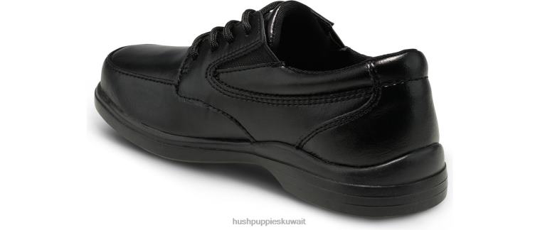 كو Hush Puppies ولد أكسفورد تاي طفل صغير أسود أحذية HZ8X4378