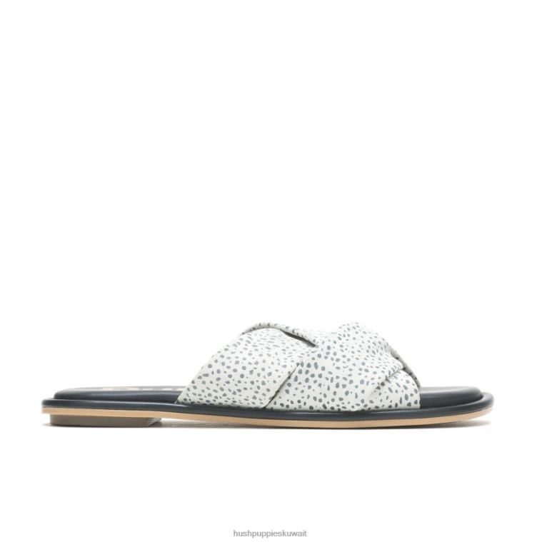 كو Hush Puppies نحيف صندل إميلي سلايد نمر الثلج من جلد الغزال صندل HZ8X43