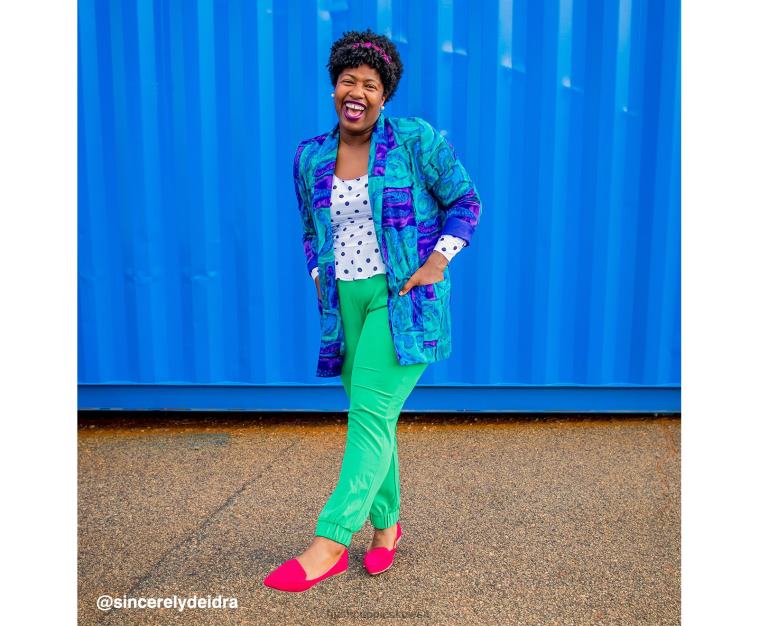 كو Hush Puppies نحيف بندق مسطح جلد الغزال الأرجواني الداكن أحذية مسطحة HZ8X465