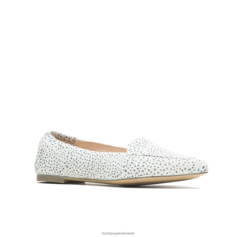 كو Hush Puppies نحيف بندق مسطح نمر الثلج من جلد الغزال أحذية مسطحة HZ8X469