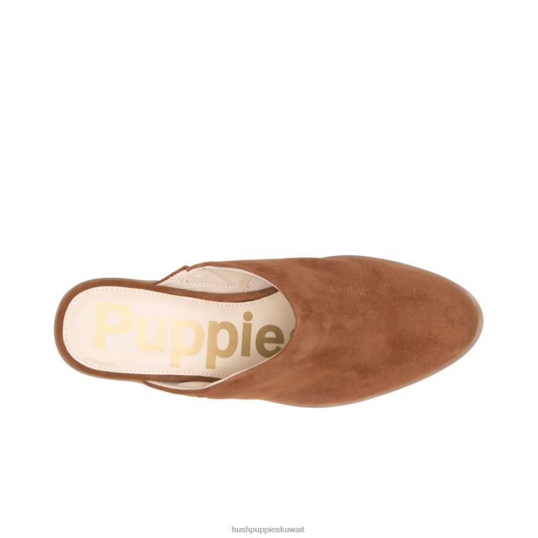 كو Hush Puppies نحيف بغل سيينا الصدأ تان الجلد المدبوغ كعوب HZ8X494