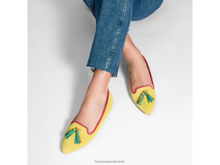 كو Hush Puppies نحيف زلة شرابة سادي جلد الكوبرا شراب البيض انزلق HZ8X498