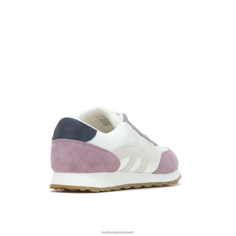 كو Hush Puppies نحيف حذاء رياضة Seventy8 جلد الغزال الأرجواني متعدد حذاء رياضة HZ8X4112