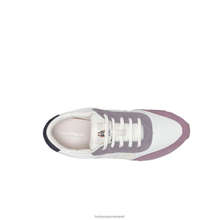 كو Hush Puppies نحيف حذاء رياضة Seventy8 جلد الغزال الأرجواني متعدد حذاء رياضة HZ8X4112