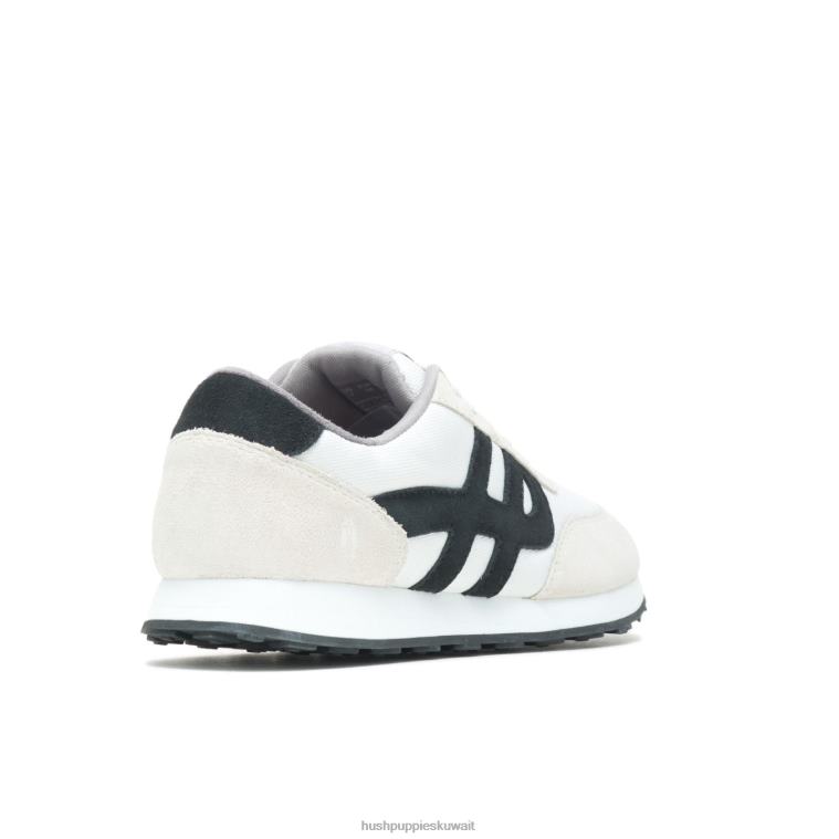 كو Hush Puppies نحيف حذاء رياضة Seventy8 جلد الغزال الأبيض حذاء رياضة HZ8X4118