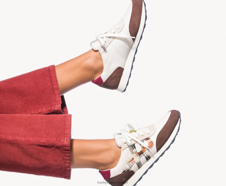 كو Hush Puppies نحيف حذاء رياضة Seventy8 الرجعية منقوشة حذاء رياضة HZ8X4122