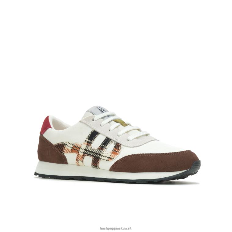 كو Hush Puppies نحيف حذاء رياضة Seventy8 الرجعية منقوشة حذاء رياضة HZ8X4122