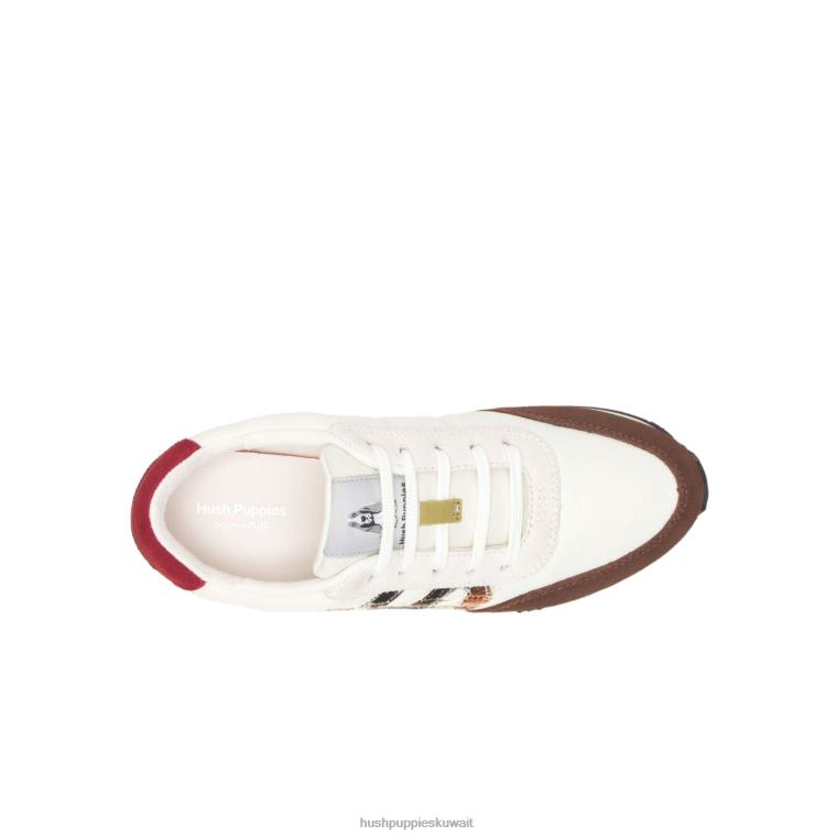 كو Hush Puppies نحيف حذاء رياضة Seventy8 الرجعية منقوشة حذاء رياضة HZ8X4122