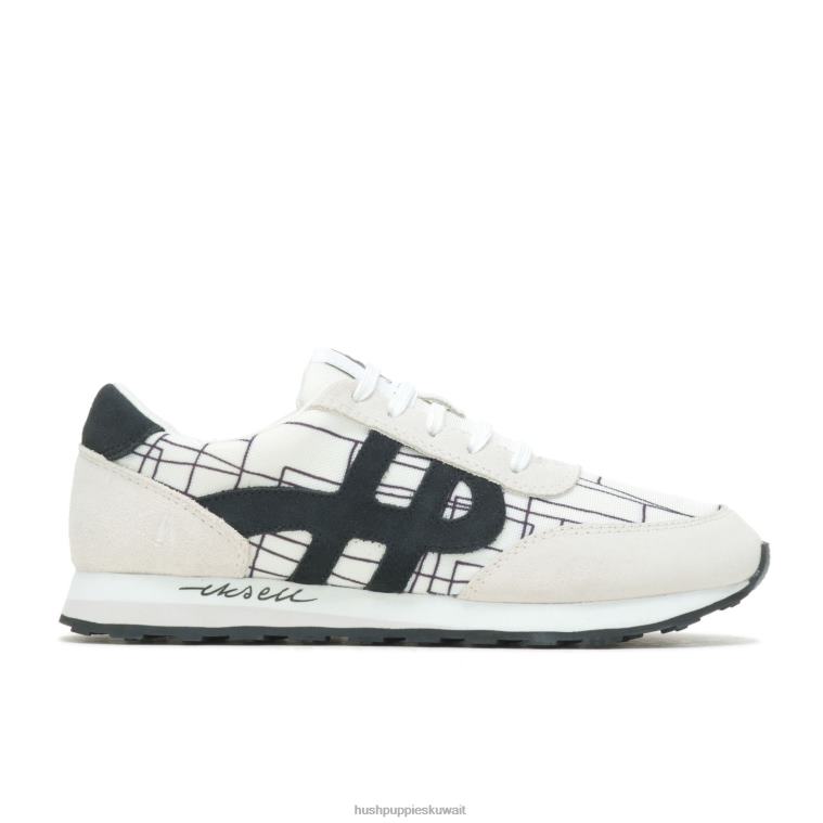 كو Hush Puppies نحيف حذاء رياضة Seventy8 جلد مدبوغ رمادي متعدد حذاء رياضة HZ8X4123