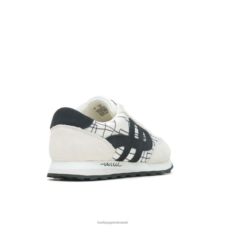 كو Hush Puppies نحيف حذاء رياضة Seventy8 جلد مدبوغ رمادي متعدد حذاء رياضة HZ8X4123