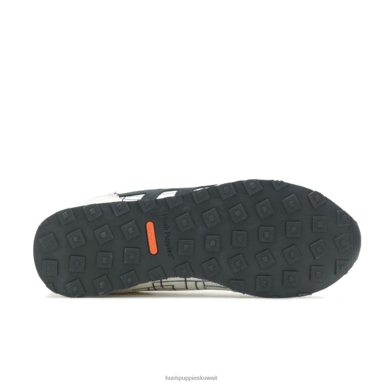 كو Hush Puppies نحيف حذاء رياضة Seventy8 جلد مدبوغ رمادي متعدد حذاء رياضة HZ8X4123