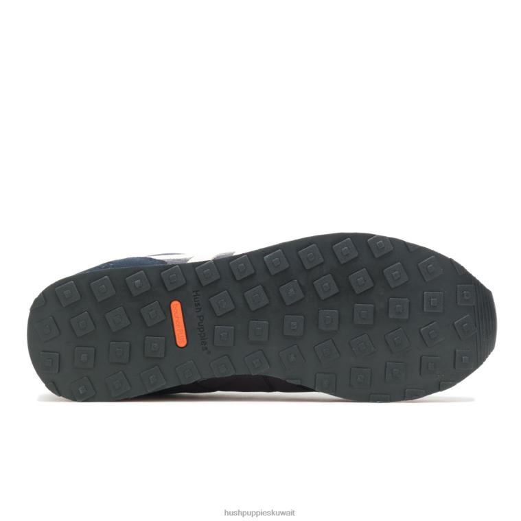 كو Hush Puppies رجال حذاء رياضة Seventy8 سويدي كحلي / أبيض حذاء رياضة HZ8X4330