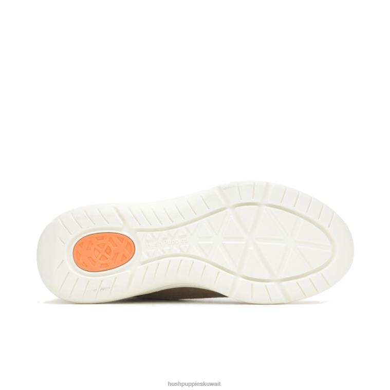كو Hush Puppies نحيف رفع chukka نوبوك كريم الفانيليا حذاء رياضة HZ8X4127