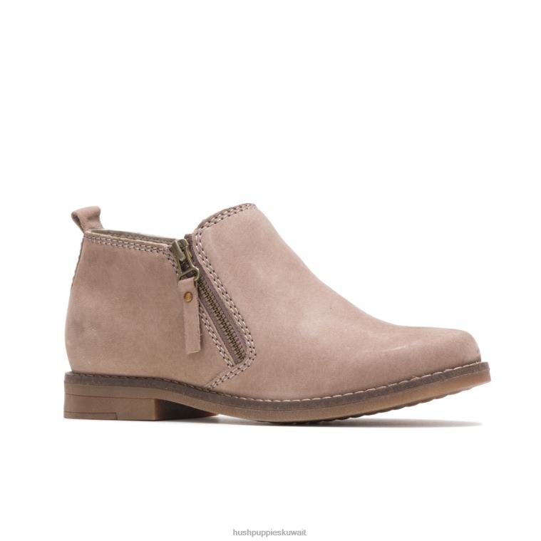 كو Hush Puppies نحيف التمهيد مازن كايتو رمادي داكن nubuck حذاء طويل HZ8X4156