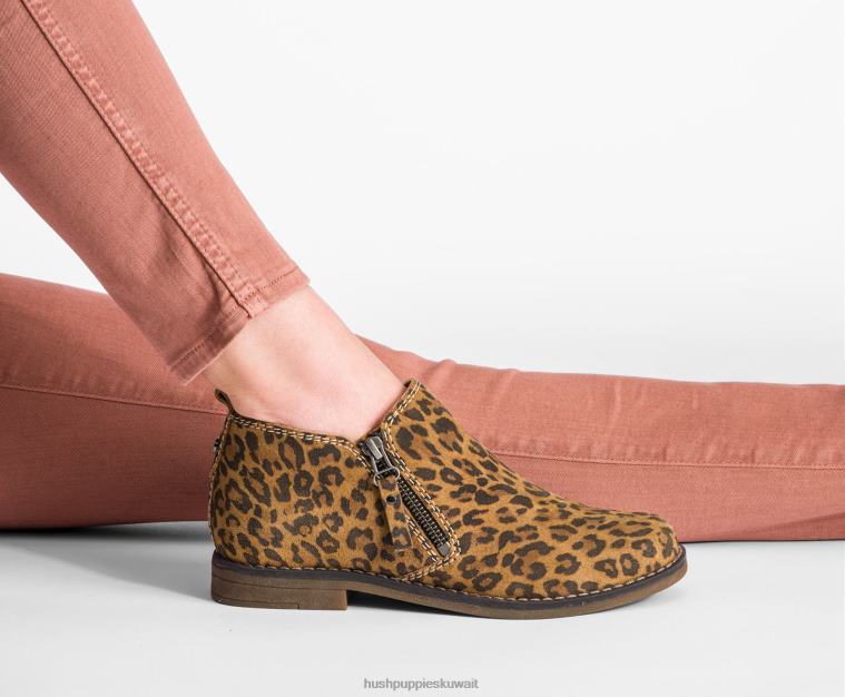 كو Hush Puppies نحيف التمهيد مازن كايتو nubuck بني غامق حذاء طويل HZ8X4164