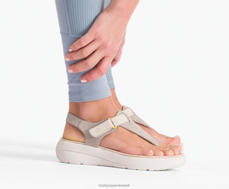 كو Hush Puppies نحيف تنفس صندل toepost nubuck الوردي المتربة صندل HZ8X438
